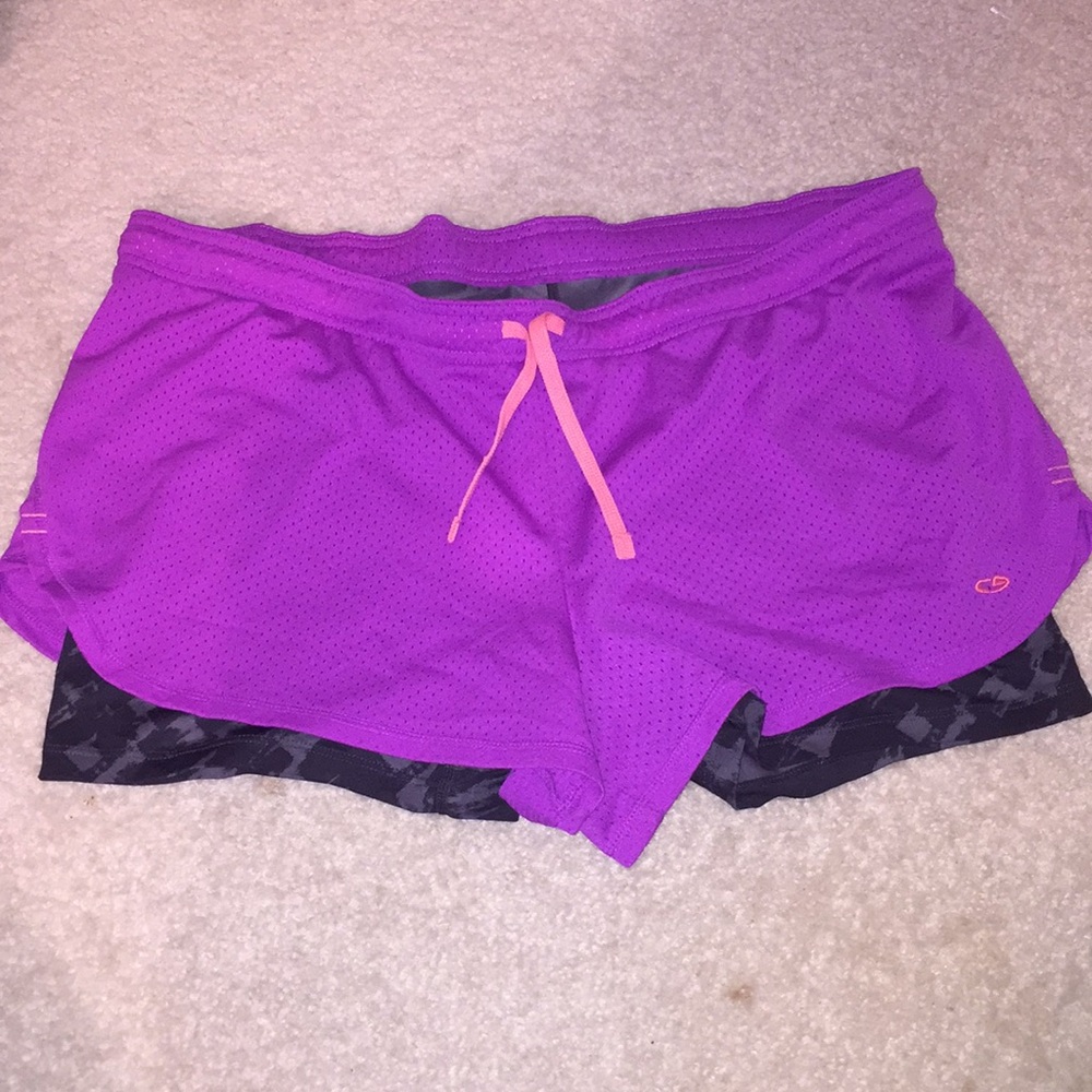Women’s Champion Athletic Double Shorts XL